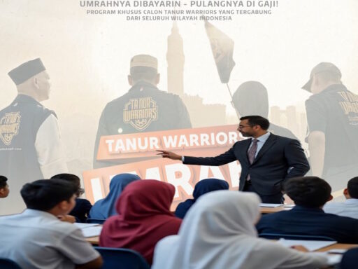 Umrahnya dibayarin, ilmunya dikasih full, pulangdigaji